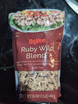 Ruby Wild Blend: A Blend of Whole Grain Brown Rice, Sprouted Brown Rice, Colusari Red Rice, Sprouted Red Rice & Wild Rice