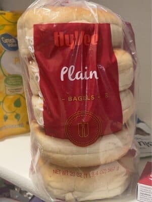 Pre-Sliced Plain Bagels
