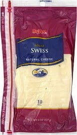 Swiss Deli Style Cheese Slices
