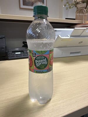 Raspberry Lime Flavor Sparkling Natural Spring Water