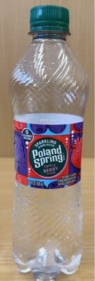 Triple Berry Flavor Sparkling Natural Spring Water