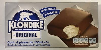 The Original Flavored Vanilla Light Ice Cream in a Milk Chocolate Flavored Coating Bars