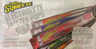 Electrolyte Freeze Pops