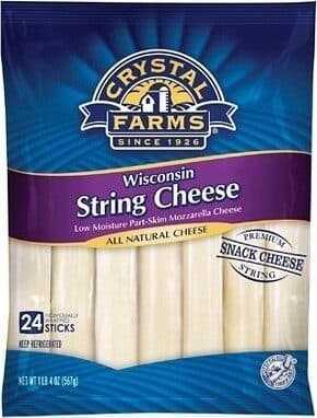 String Cheese Low-Moisture Part-Skim Mozzarella Cheese