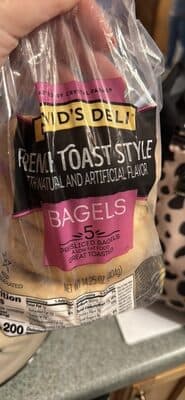 French Toast Bagels