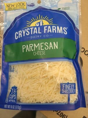 Finely Shredded Parmesan Natural Cheese