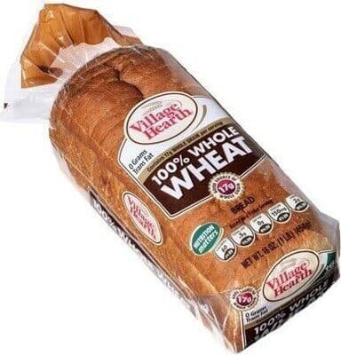 100% WHOLE WHEAT BREAD