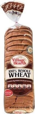 100% WHOLE WHEAT BREAD