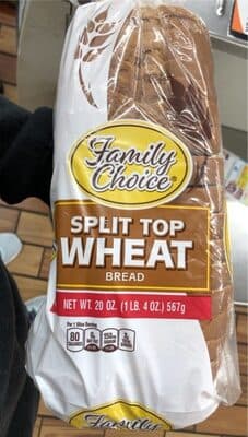 Split Top Wheat Bread