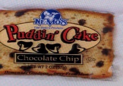 Puddin' cake chocolate chip