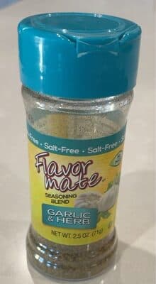 Garlic and Herb Seasoning Blend