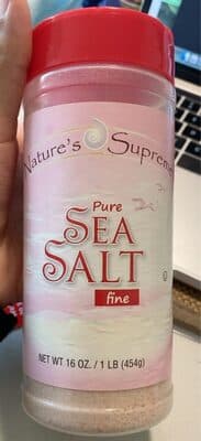 Pure sea salt