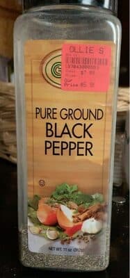 Pure Ground Black Pepper