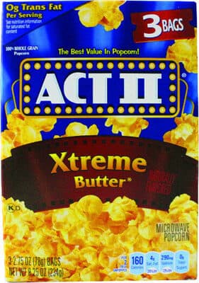 Act II Extreme Butter