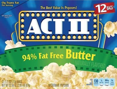 Act II Fat Free Popcorn