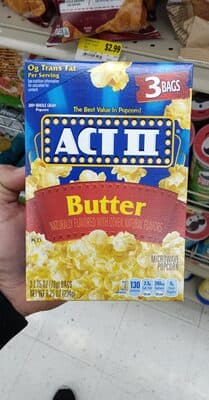 Microwave Popcorn, Butter