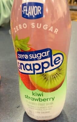 Zero sugar snapple