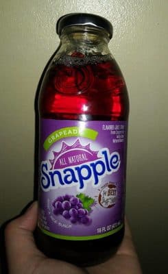 Snapple Juice Drink Grapeade