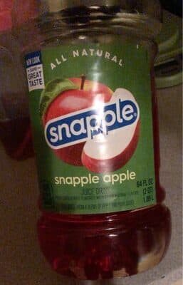 Snapple Apple Juice Drink From Concentrate