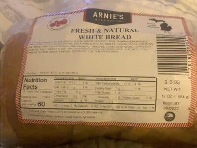 Fresh & Natural White Bread