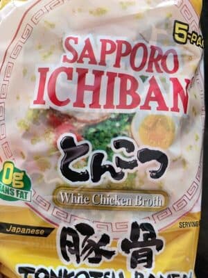 White Chicken Broth Tonkotsu Ramen