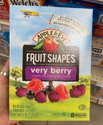 Fruit Shapes Very Berry