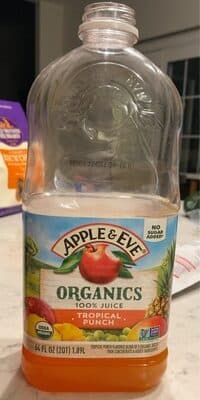 Tropical Punch Flavored Blend of 5 Organic Juices from Concentrate