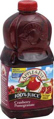 Cranberry Pomegranate Flavored Blend of 3 100% Juices from Concentrate