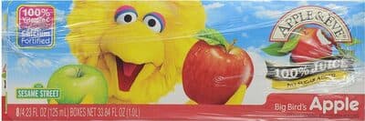 Big Bird's Apple 100% Apple Juice From Concentrate