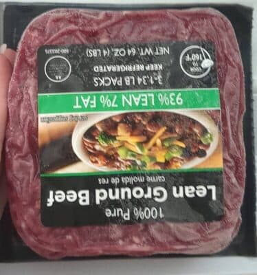 100% Pure Lean Ground Beef