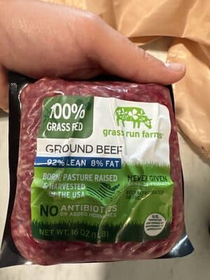 100% Grass Fed Ground Beef