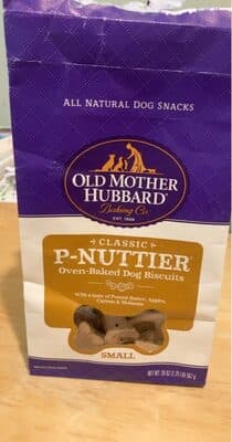 Classic P-Nutter Oven Baked Dog Biscuits