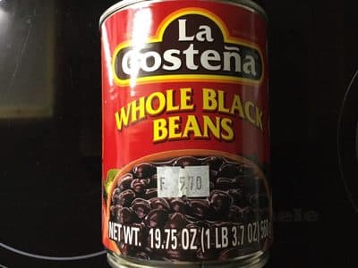 Whole Black Beans
