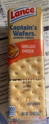 Crackers, Grilled Cheese