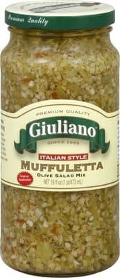 Giuliano Italian Style Muffuletta Olive Salad Mix