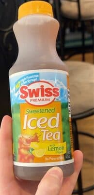 Sweetened Iced Tea with Lemon