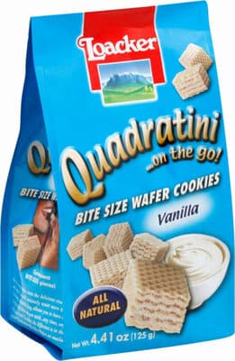 Vanilla Bite Size Wafer Cookies