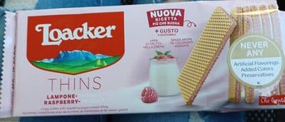 Thins Crispy Raspberry Yogurt Wafers