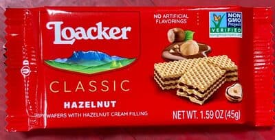 Loacker Hazelnut Wafers