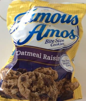 Oatmeal Raisin Bite Size Cookies