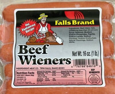 Beef Wieners