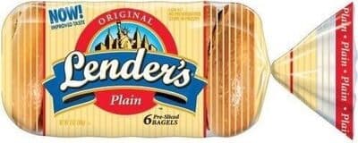 Original Plain Pre-Sliced Bagels
