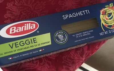 Enriched Pasta With Veggies, Spaghetti