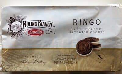 Ringo Sandwich Cookie, Vanilla Creme