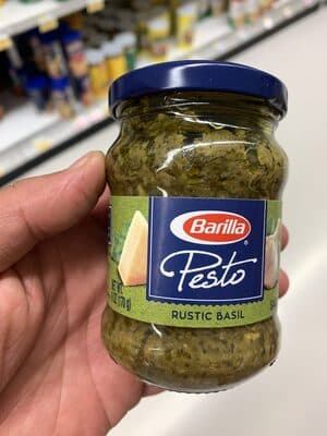 Rustic Basil Pesto Sauce