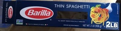 ENRICHED MACARONI PRODUCT, THIN SPAGHETTI