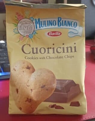 Cuoricini - Cookies with Chocolate Chips