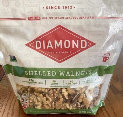 Diamond of California Shelled Walnuts