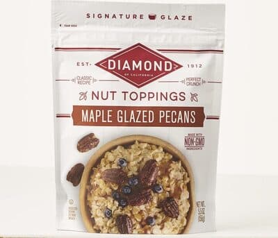 Maple Glazed Pecans Nut Toppings