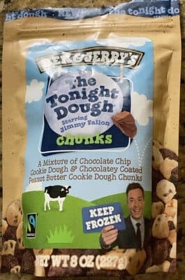The Tonight Dough A Mixture Of Chocolate Chip Cookie Dough & Chocolatey Coated Peanut Butter Cookie Dough Chunks